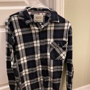 Blue Flannel Shirt men’s size Large
